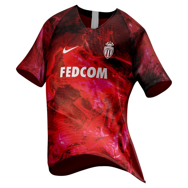 EA Sport Maillot Football AS Monaco 2018-19 Rouge